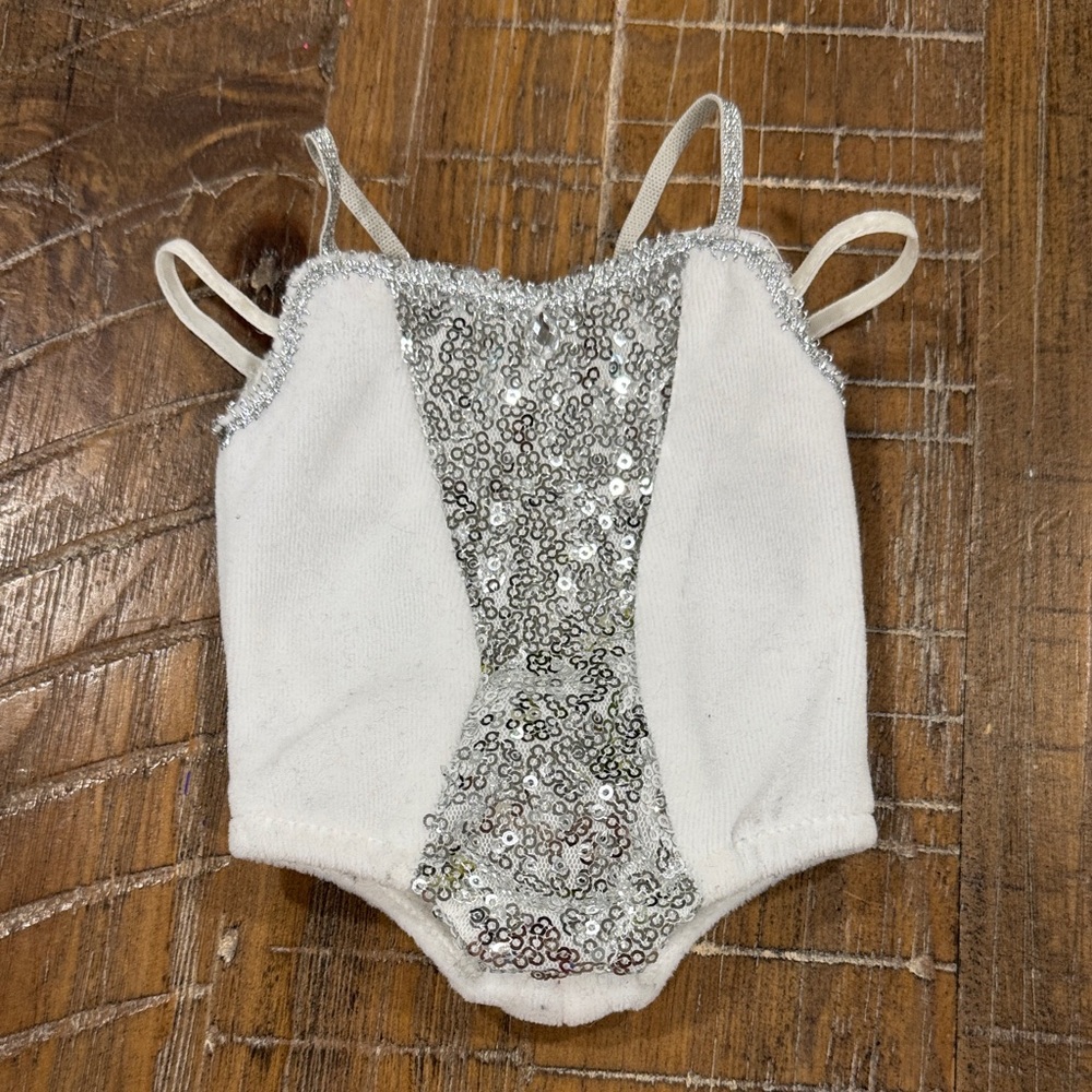American Girl Nutcracker‎ Snow Queen Outfit leotard, discontinued collectible